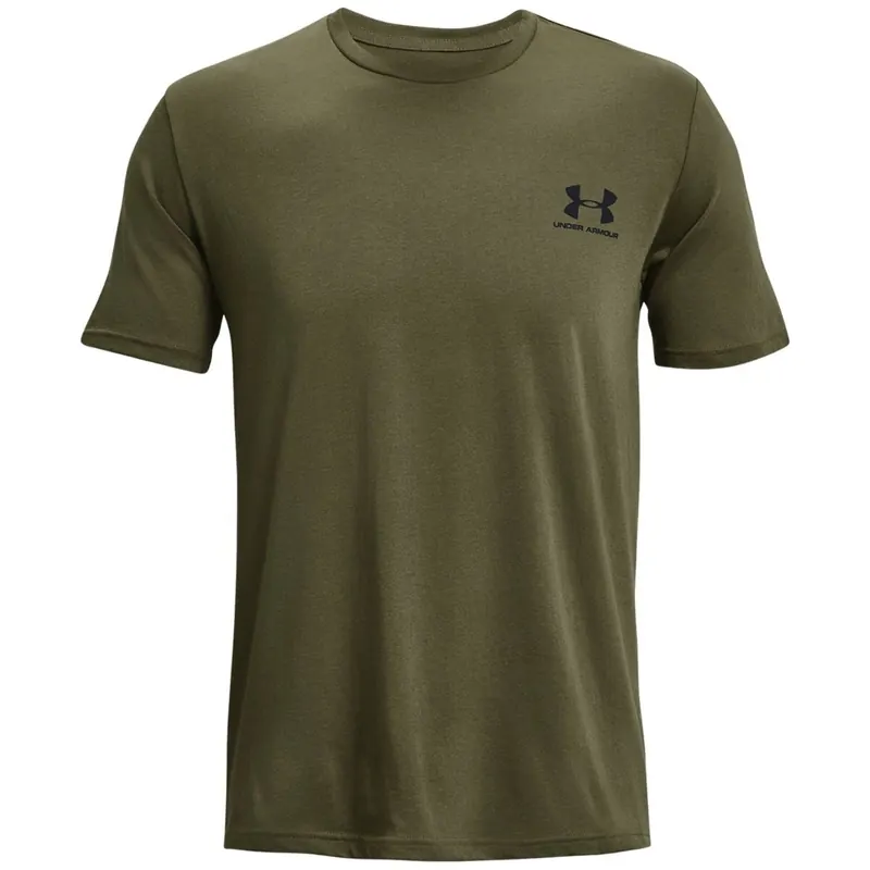 UNDER ARMOUR t-shirt męski koszulka treningowa SPORTSTYLE LC SS zielona (M)