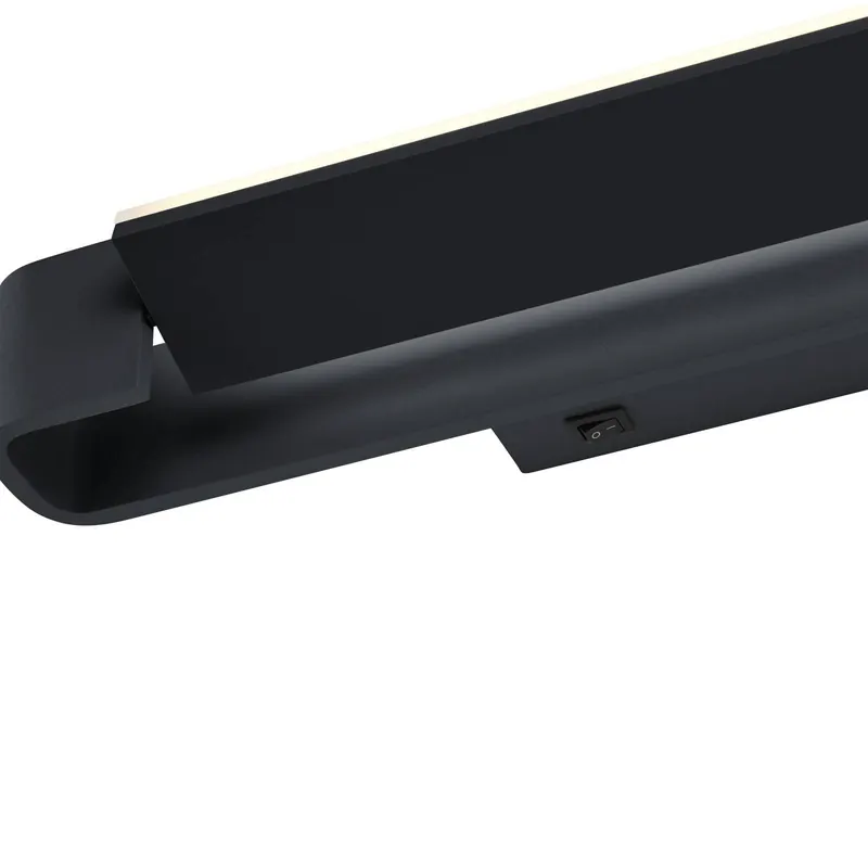 Kinkiet LED Box, obrotowy, czarny