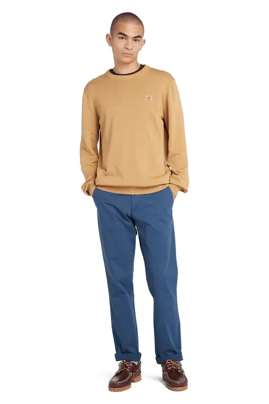 Timberland Claremont Twill Chino Pant Dark Denim Maat: W36L34 | Chino's Outlet | Heren | Blauw