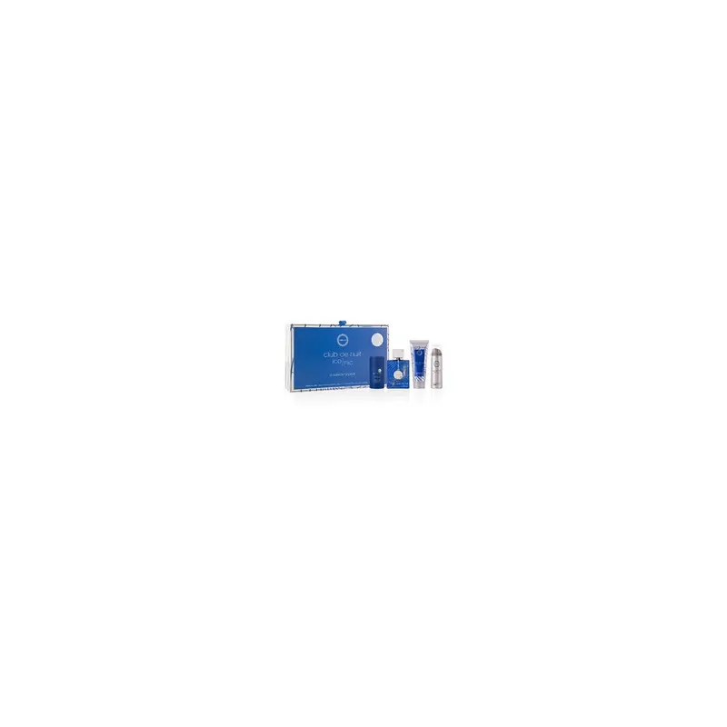 Armaf Club De Nuit Blue Iconic Zestaw upominkowy woda perfumowana 105 ml, deostick 75 g, deospray 50 ml i żel pod prysznic 100 ml
