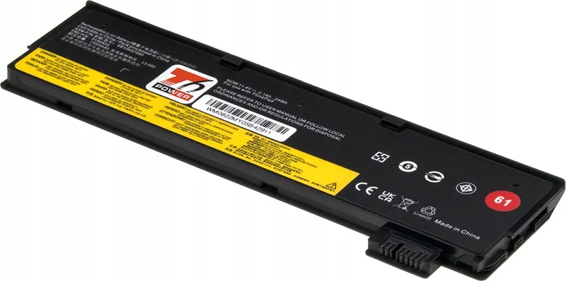 Baterie T6 Power Lenovo ThinkPad T470, T480, T570, T580, 2100mAh, 24Wh
