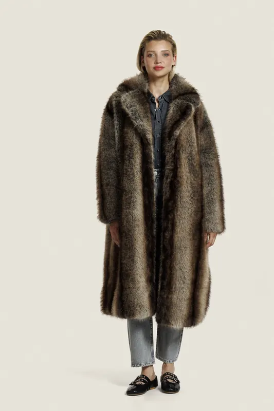 ALTER EGO Cher Jacket Brown Maat: S | Winterjassen Outlet | Dames | Bruin