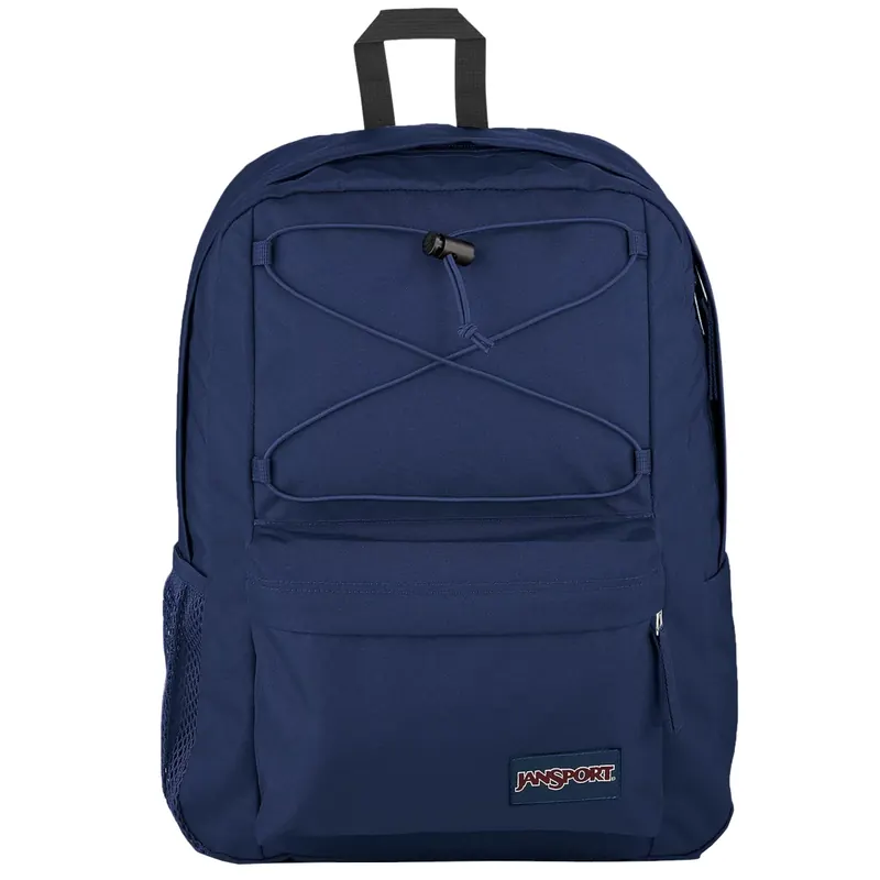 JanSport Flex Pack Backpack EK0A5BBXN54, Unisex, Granatowe, plecaki, poliester, rozmiar: One size