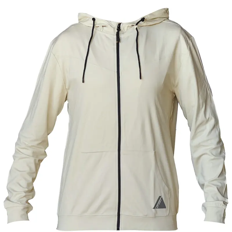 Joma Indoor Gym Zip-Up Hoodie 102970-001, Męskie, Beżowe, bluzy, wiskoza, rozmiar: S