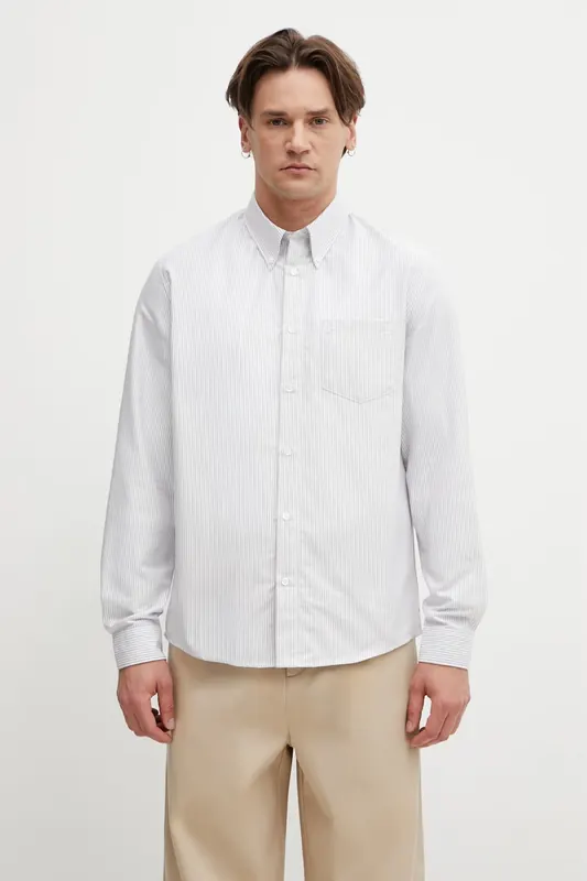 A.P.C. koszula męska bawełniana New Greg