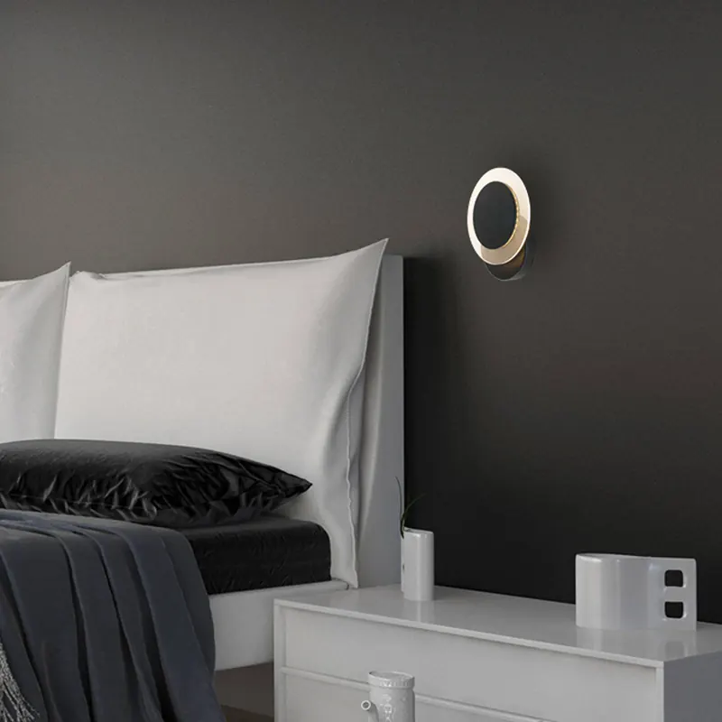 Kinkiet LED Lido, czarny, metalowy, 2700 K