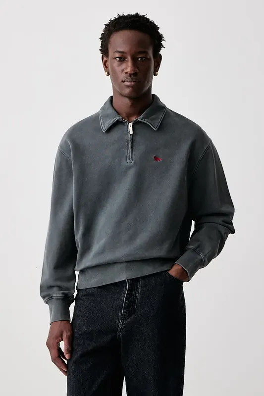 Maison Kitsuné  Profile Fox bluza bawełniana męska