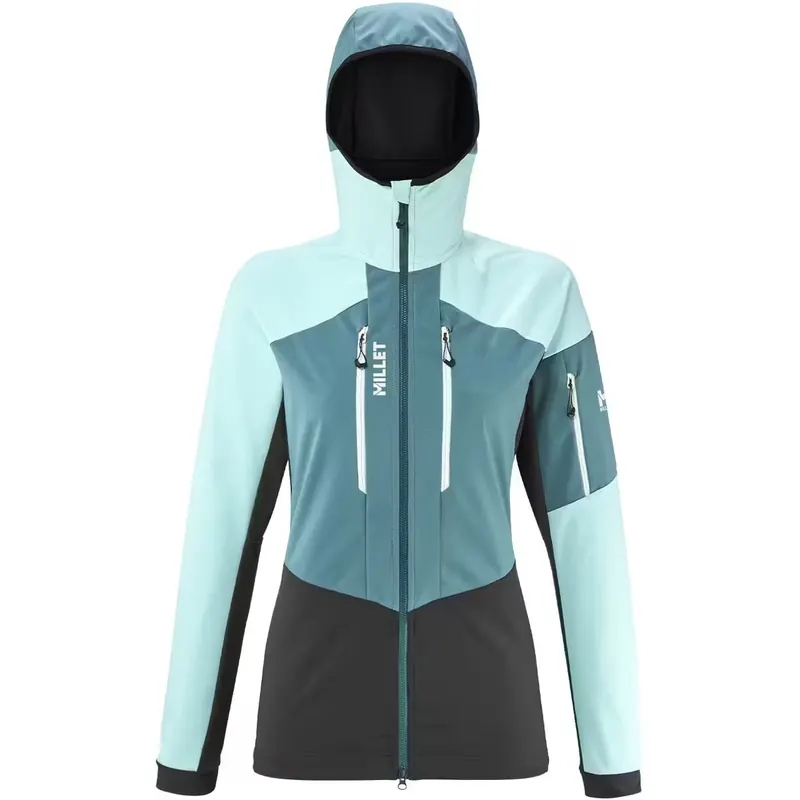 MILLET kurtka trekkingowa damska M WHITE SHIELD JKT zielona (M)