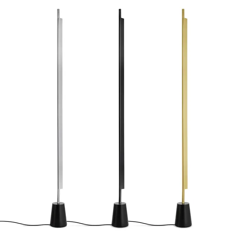 Luceplan Compendium lampa stojąca 2 700 K mosiądz