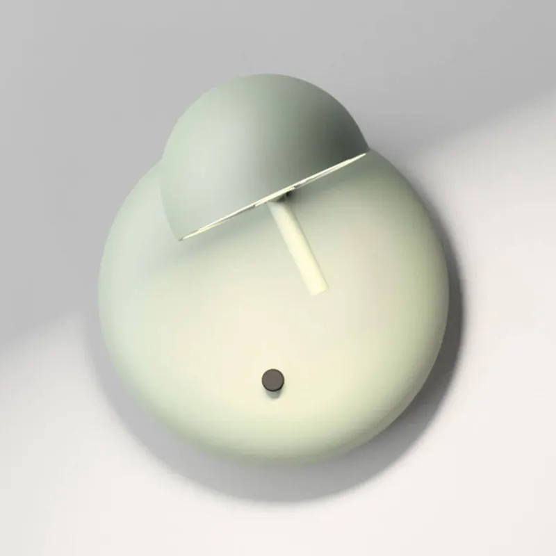 Vibia Pin 1675 Kinkiet LED, 11 cm, zielony