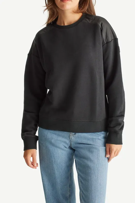 JOTT Ariane Sweatshirt Black Maat: L | Sweaters Outlet | Dames | Zwart
