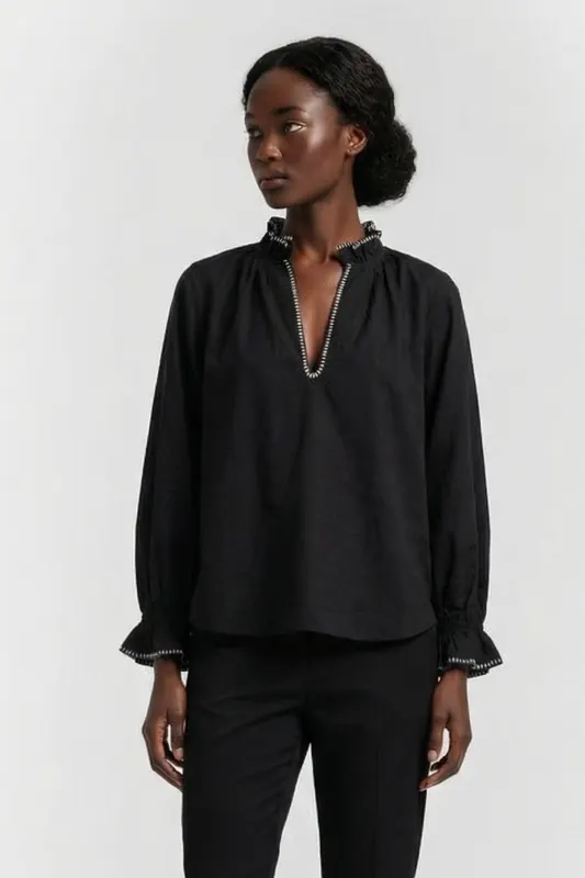 Alchemist Ella Top Black Maat: 34 | Longsleeves Outlet | Dames | Zwart