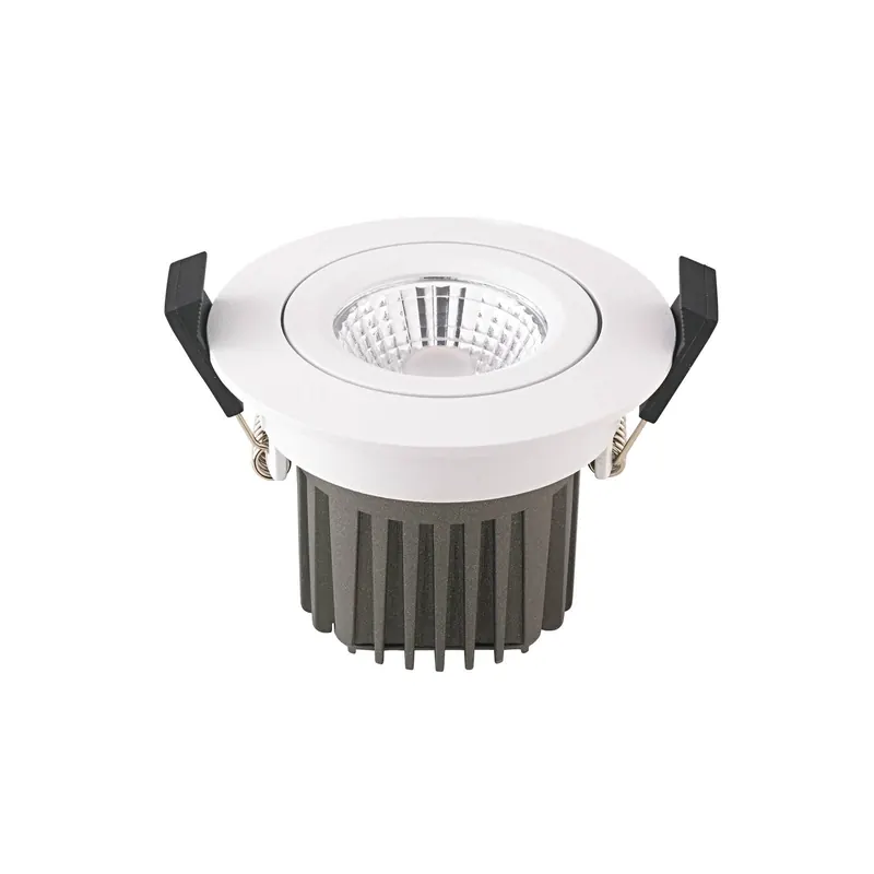 Spot sufitowy wpuszczany LED Diled, Ø 8,5 cm, 10 W, Dime LED, biały