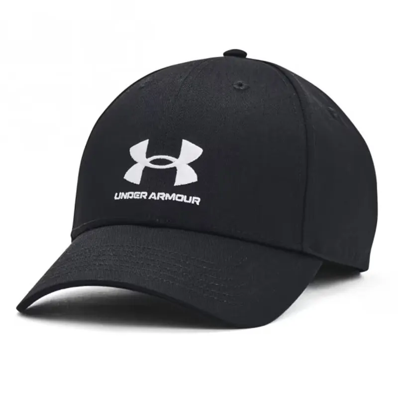 UNDER ARMOUR czapka z daszkiem bejsbolówka Lockup Adj czarna (one size)