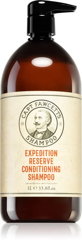 Captain Fawcett Shampoo Expedition Reserve szampon nawilżający i ochronny dla mężczyzn 1000 ml