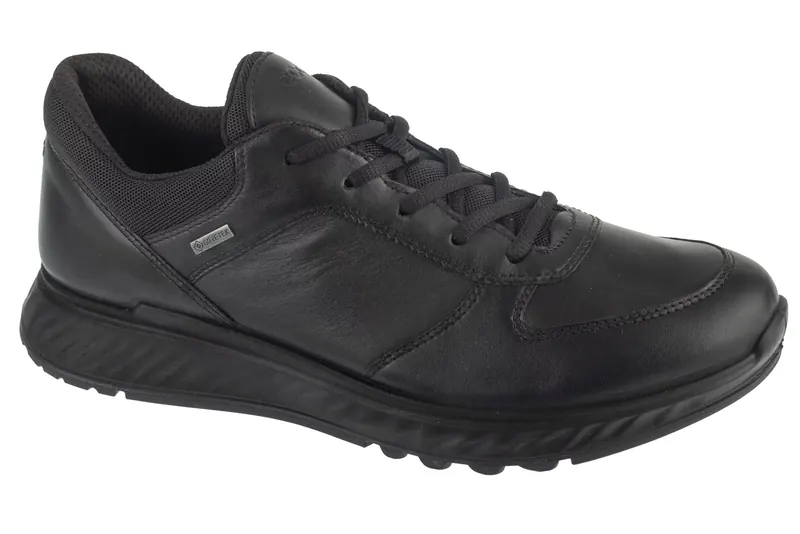 Ecco Exostride GTX 83530401001, Męskie, Czarne, buty sneakers, skóra licowa, rozmiar: 40