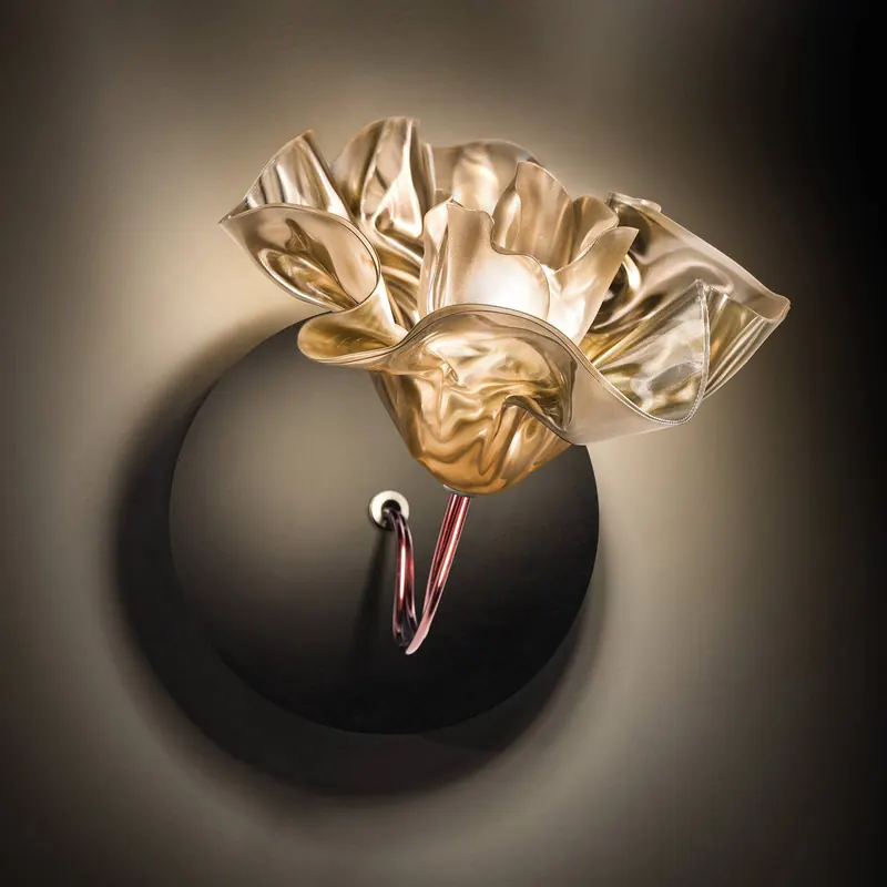 Slamp LaFleur kinkiet LED, welwet