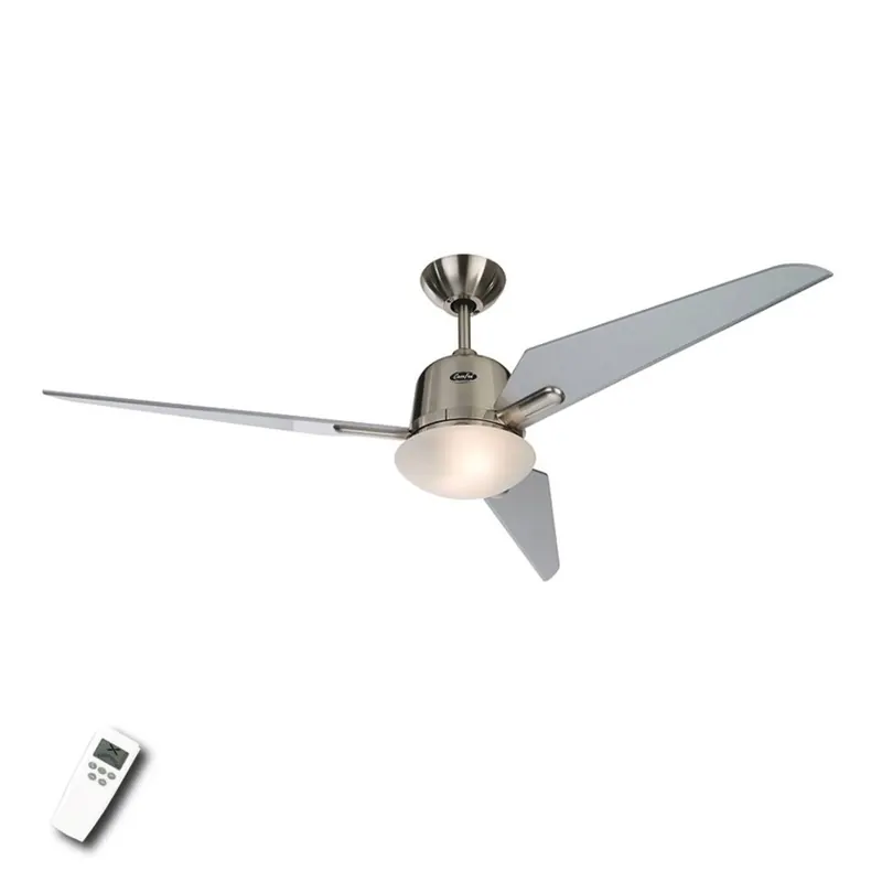 Wentylator sufitowy ECO AVIATOS, Ø 132 cm, srebrny, DC, cichy