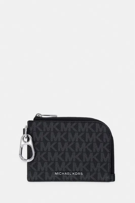 Michael Kors portfel męski z imitacji skóry HUDSON