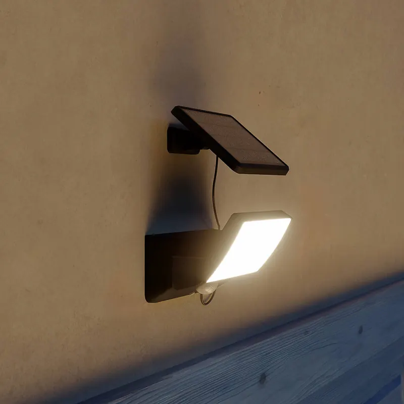 Kinkiet solarny LED Philips Fyns, czarny, z czujnikiem, IP44