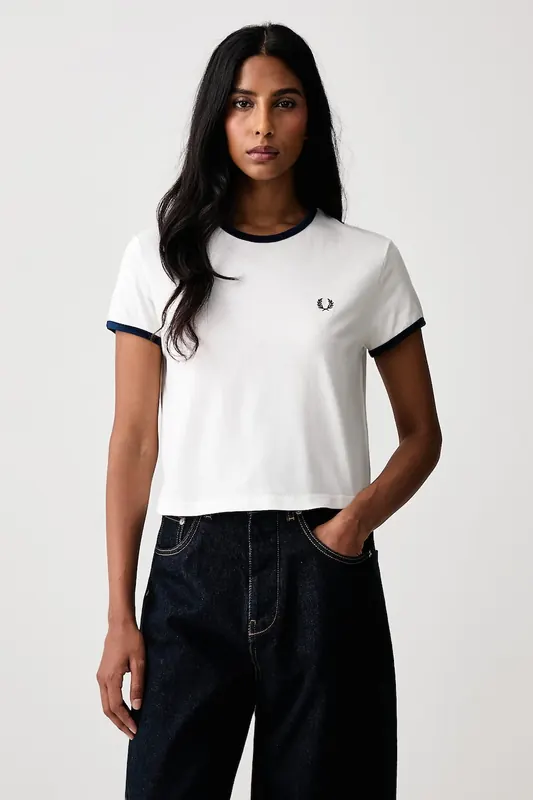 Fred Perry T-shirt damski bawełniany