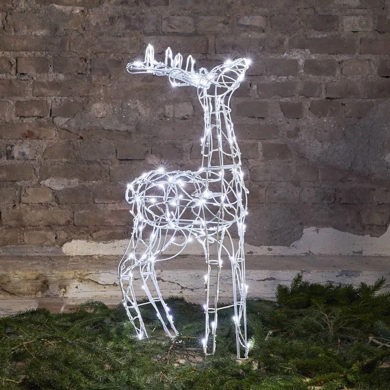 Figurka świetlna LED Pegaz, wysokość 94,5 cm
