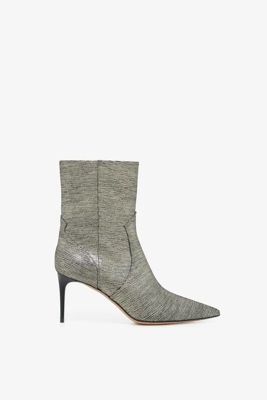 IRO Paris Davy Lezar Low Boots Black/gold Maat: 37 | Laarzen Outlet | Dames | Zwart