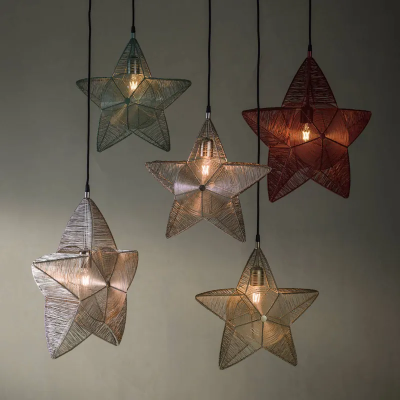 PR Home Rigel gwiazda z metalu Ø 50 cm czerwona