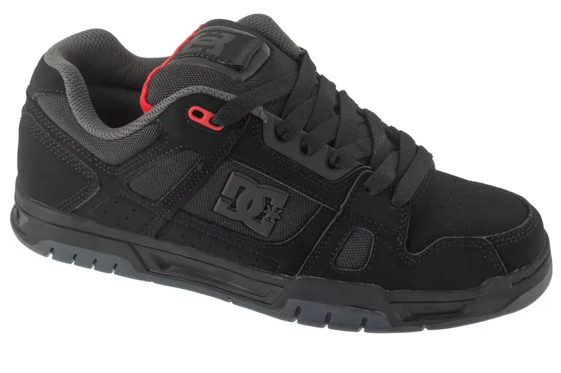 DC Shoes Stag DC320188-BYR, Męskie, Czarne, buty sneakers, skóra, rozmiar: 41