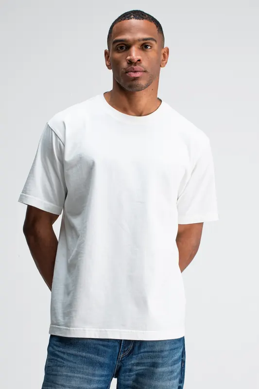 Butcher of Blue Army Loose Tee Off White Maat: XXL | Basic T-Shirts Outlet | Heren | Wit