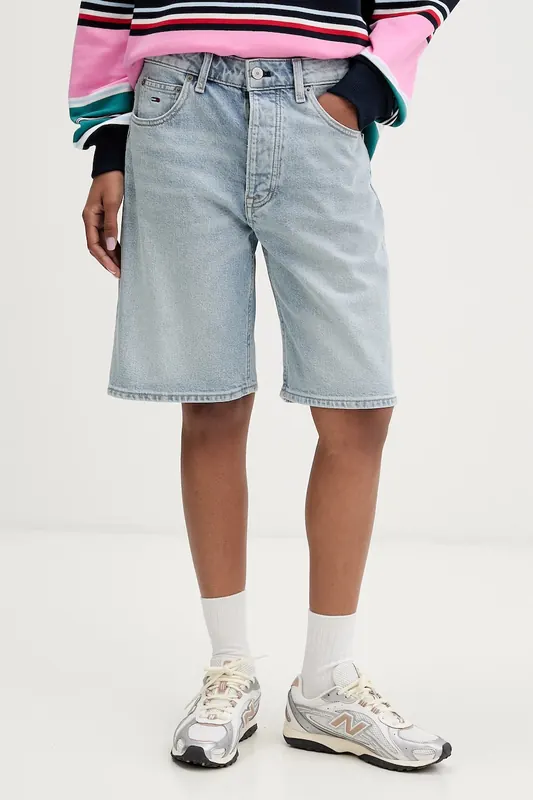 Tommy Jeans szorty damskie z bawełną