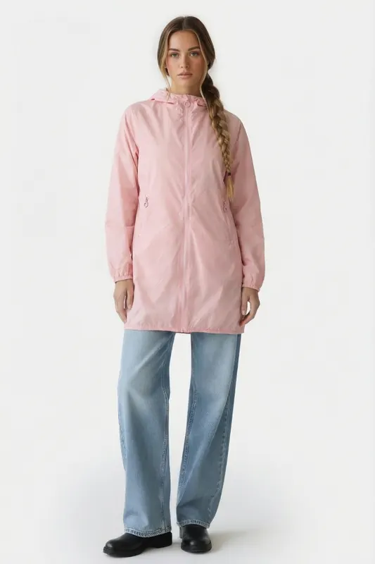 JOTT Glendale Jacket Peach Pink Maat: XL | Regenjassen Outlet | Dames | Roze