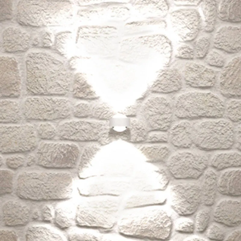 Puk Mini Wall, G9, przezroczyste soczewki, matowa biel