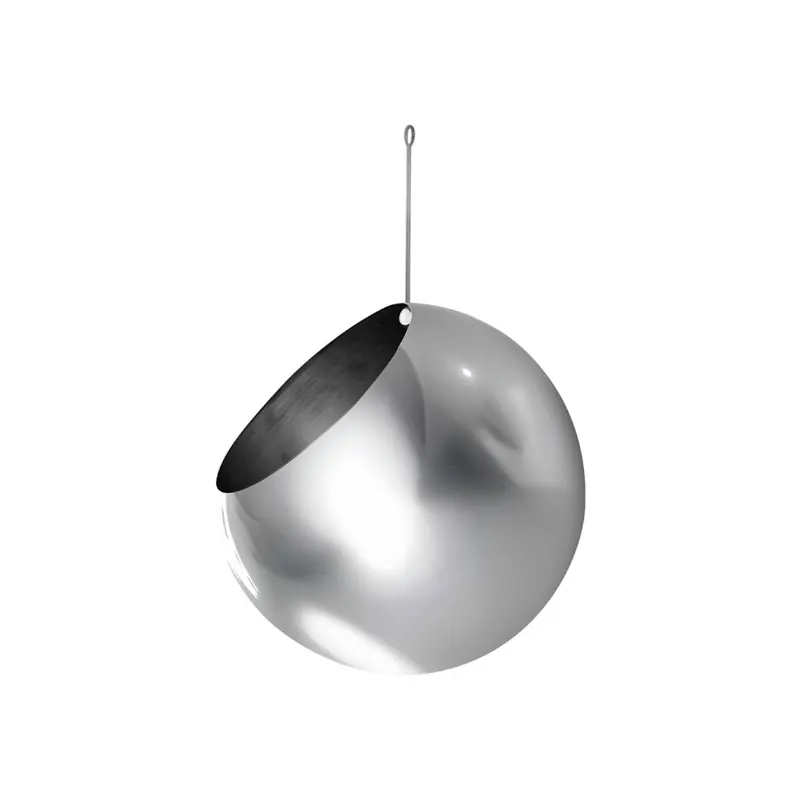 AYTM Doniczka Globe, wisząca, Ø 21 cm, srebrna, stal nierdzewna
