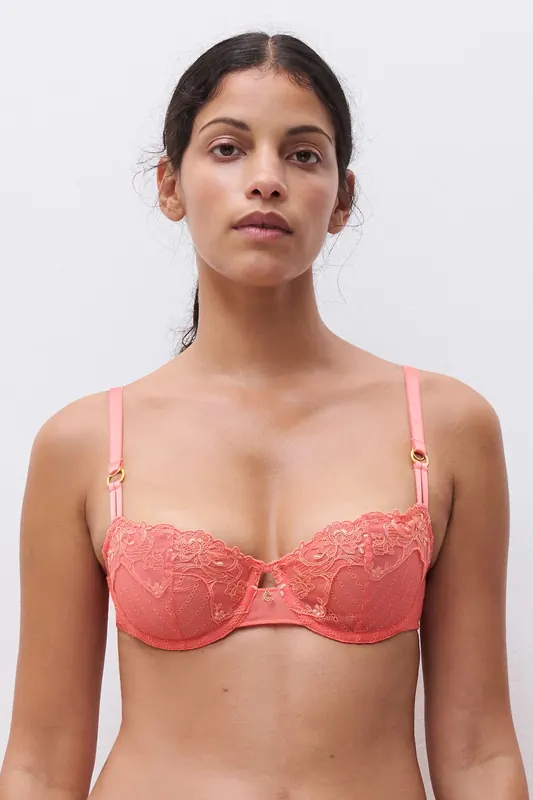 Chantelle Cabaret Sauvage Bra Orange Maat: C80 | BH's Outlet | Dames | Oranje
