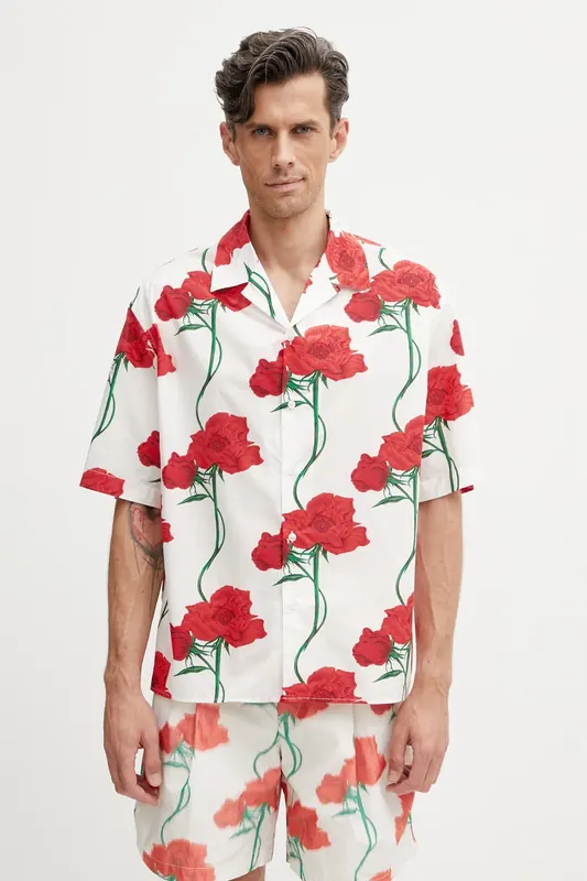 Kenzo Shirt SC koszula bawełniana męska