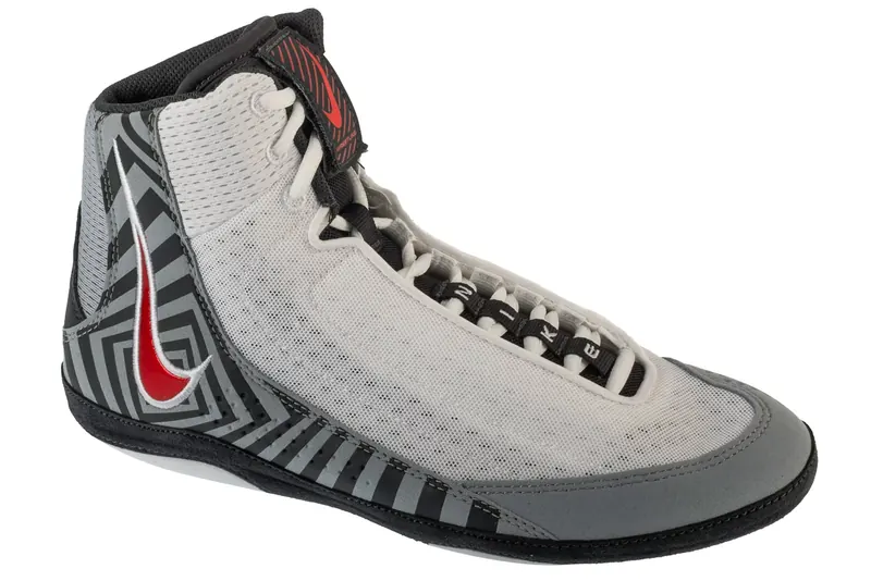 Nike Inflict 4 SE HV4207-100, Męskie, Szare, buty zapaśnicze, przewiewna siateczka, rozmiar: 45,5