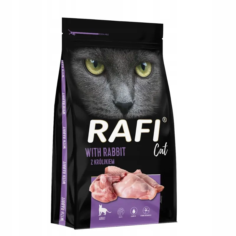 Karma Sucha Kot Rafi Królik 7 Kg