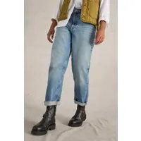 White Stuff Charlie Straight Jean Mid Denim Maat: 24 REGULAR | Straight Jeans Outlet | Dames | Blauw