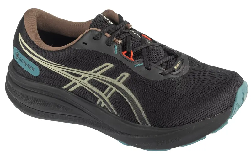 ASICS Gel-Pulse 17 GTX 1011C154-001, Unisex, Czarne, buty do biegania, tkanina, rozmiar: 45