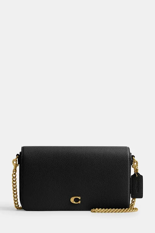 Coach torebka skórzana Mila Crossbody Bag With Signature Canvas