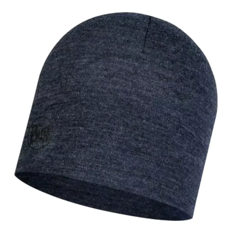 Buff Merino Midweight Hat Beanie 1180077791000, Unisex, Granatowe, czapki, Merino, rozmiar: One size