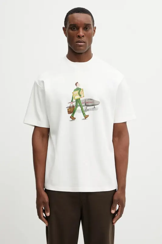 Drôle de Monsieur t-shirt bawełniany LHomme Au Tableau