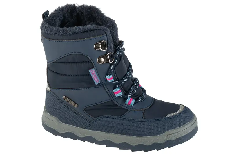 Kappa Alido II Tex K 261060K-6760, Dla dziewczynki, Granatowe, buty zimowe, tkanina, rozmiar: 31