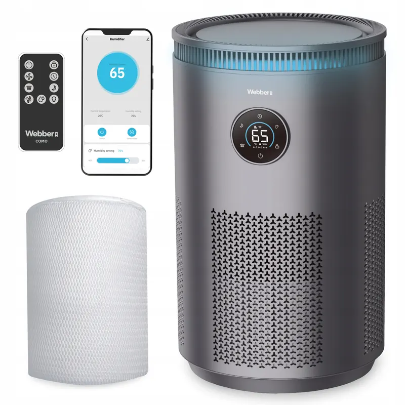 Nawilżacz ewaporacyjny Webber Como EH4001 Uv-c WiFi Atr 360° 5L Lampa Uvc