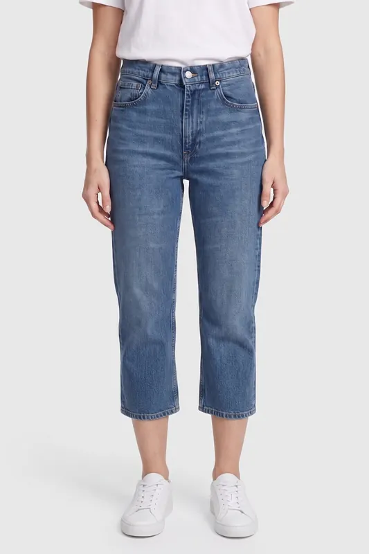 ARKET Fern Cropped Flared Stretch Blue Maat: W27 | Jeans Outlet | Dames | Blauw