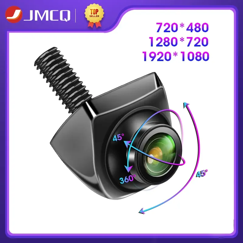 AHD 1080P Samochodowa kamera cofania Night Vision Reversing Auto Parking IP68 Wodoodporny monitor CCD Auto Backup Monitor 170 stopni HD Image