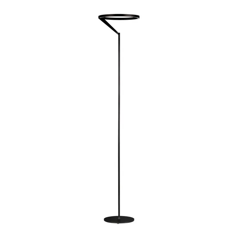 Aluminiowa lampa stojąca LED ze ściemniaczem w kolorze matowej czerni (wysokość 168 cm) Tilia – Nova Luce