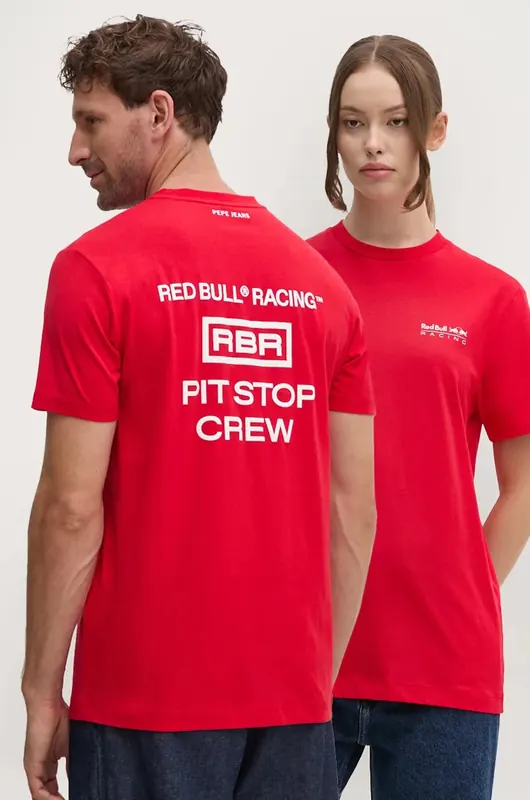 Red Bull Racing x Pepe Jeans t-shirt bawełniany