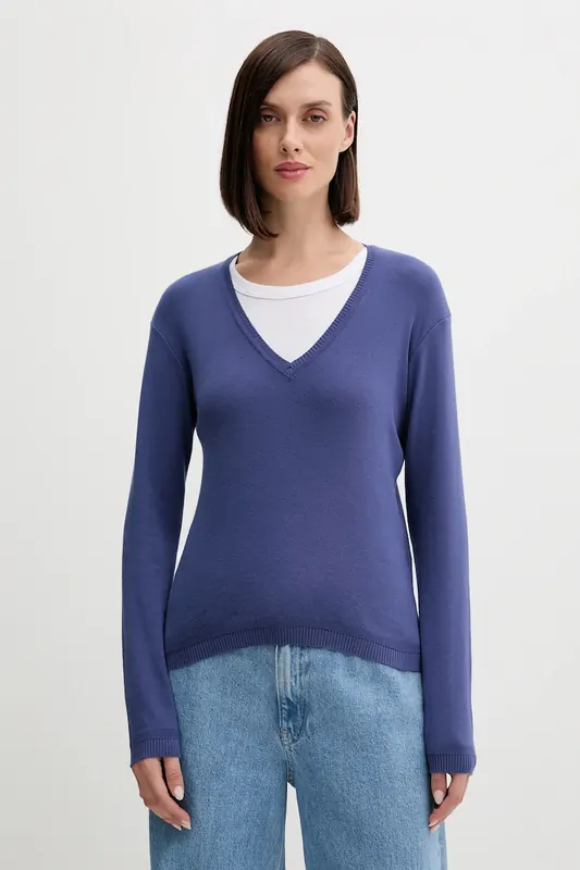 United Colors of Benetton sweter bawełniany